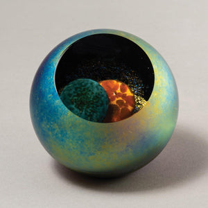 Solar Eclipse Celestial Paperweight