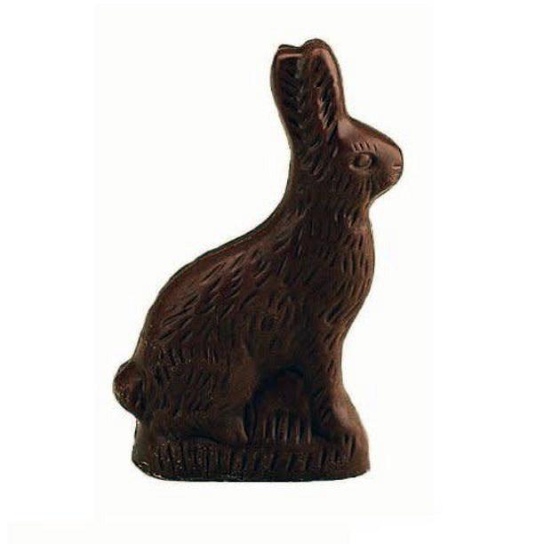 Solid Dark Chocolate 6oz. Rabbit
