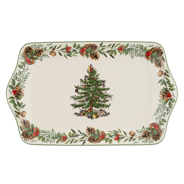 Spode Christmas Tree Annual Dessert Tray