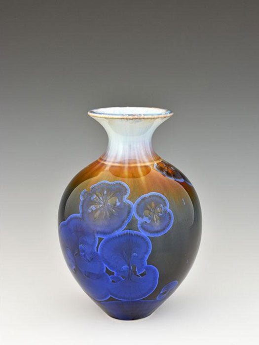 Stellar Pottery Sweet William Vase New Glaze Dark