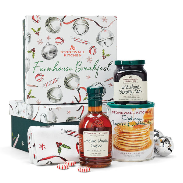 Stonewall Kitchen Holiday Farmhouse Breakfast Gift Box, 4 Piece Set - Macy's
