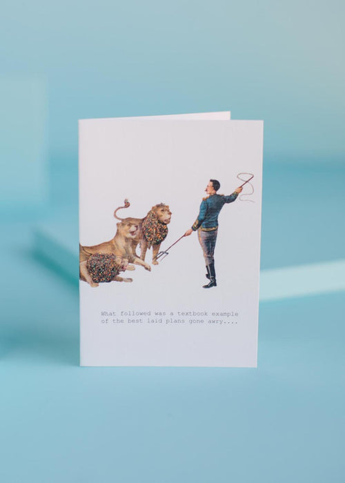 TokyoMilk Textbook Example Greeting Card