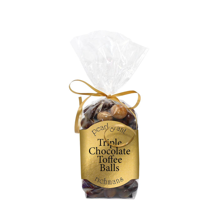 Triple Chocolate Toffee Balls
