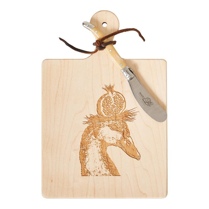 Vicki Sawyer "Eloise" Maple Wood Bread Board 20"x6"