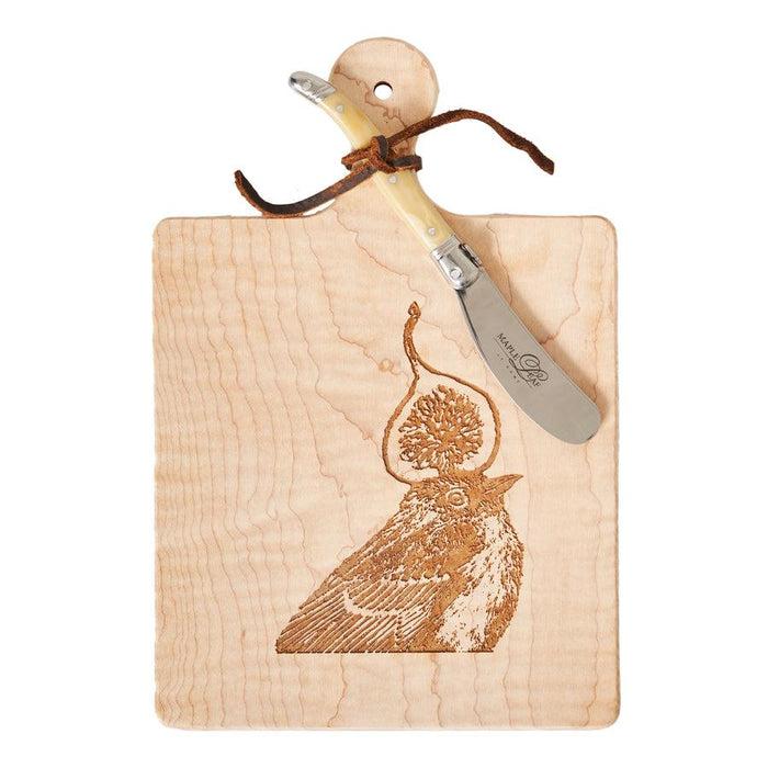 Vicki Sawyer "Melba" Maple Wood Bread Board 20"x6"