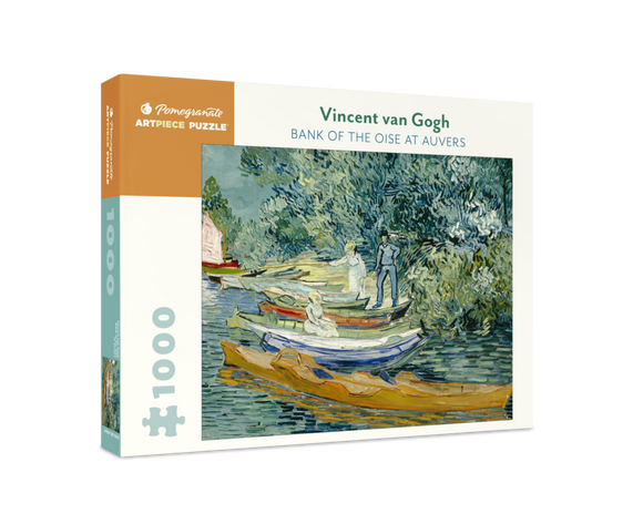 Vincent van Gogh: Bank of the Oise at Auvers 1000-Piece Jigsaw Puzzle