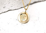 Athletic Necklace Gold