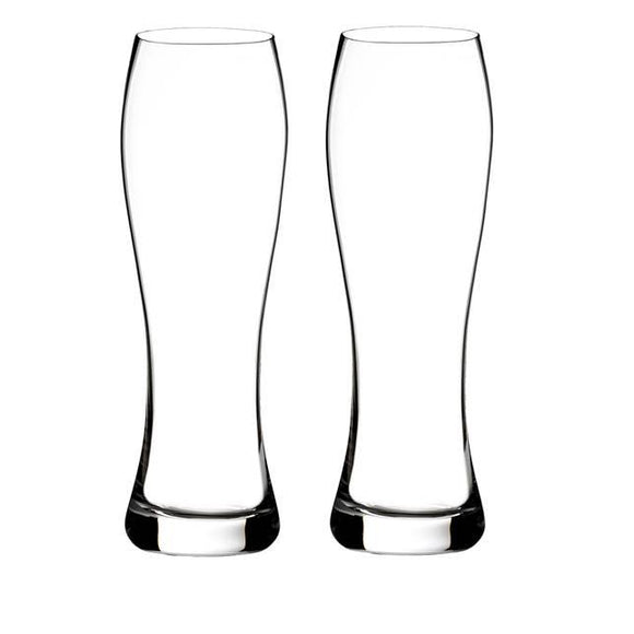 Waterford Elegance Lager Beer Glass Pair