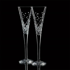 Waterford Wishes Happy Celebrations Toasting Flutes