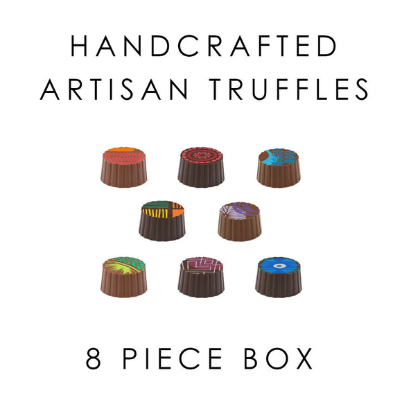 Handcrafted Artisan Truffles Build Your Own 8 piece box